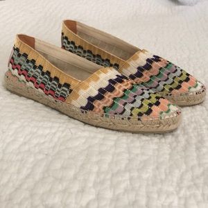 Castener/Missoni Espadrille Flats Size 39